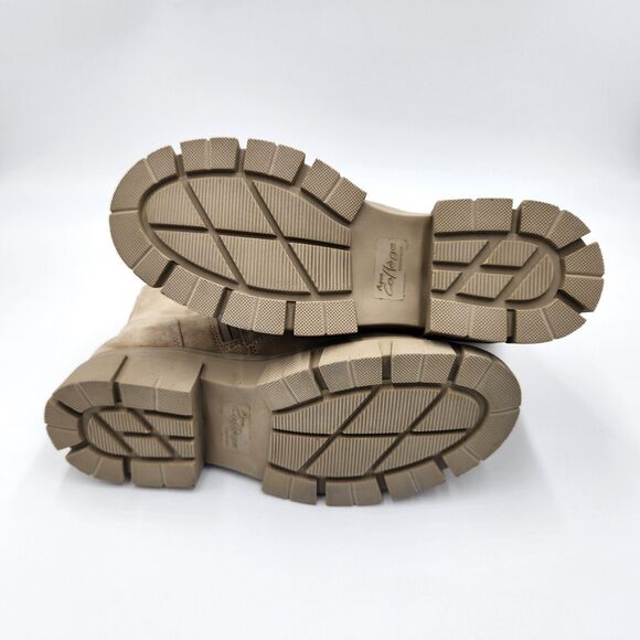 Aqua College Women Sand Waterproof Suede Paige Utility Combat Booties 8.5M - Picture 6 of 6